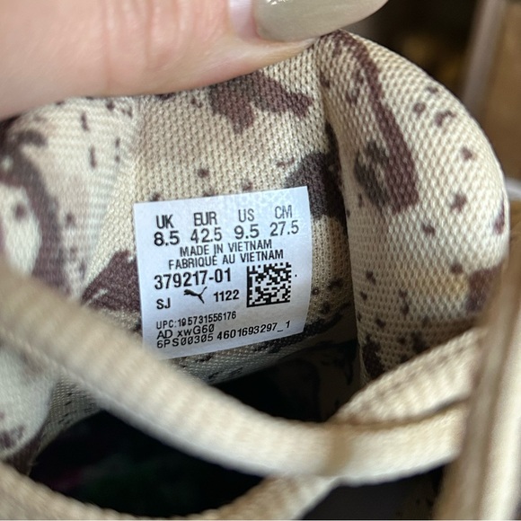 RARE PUMA Lamelo Ball Mb.01 Camo Basketball Sneakers with Orange XXX Accents main image 10